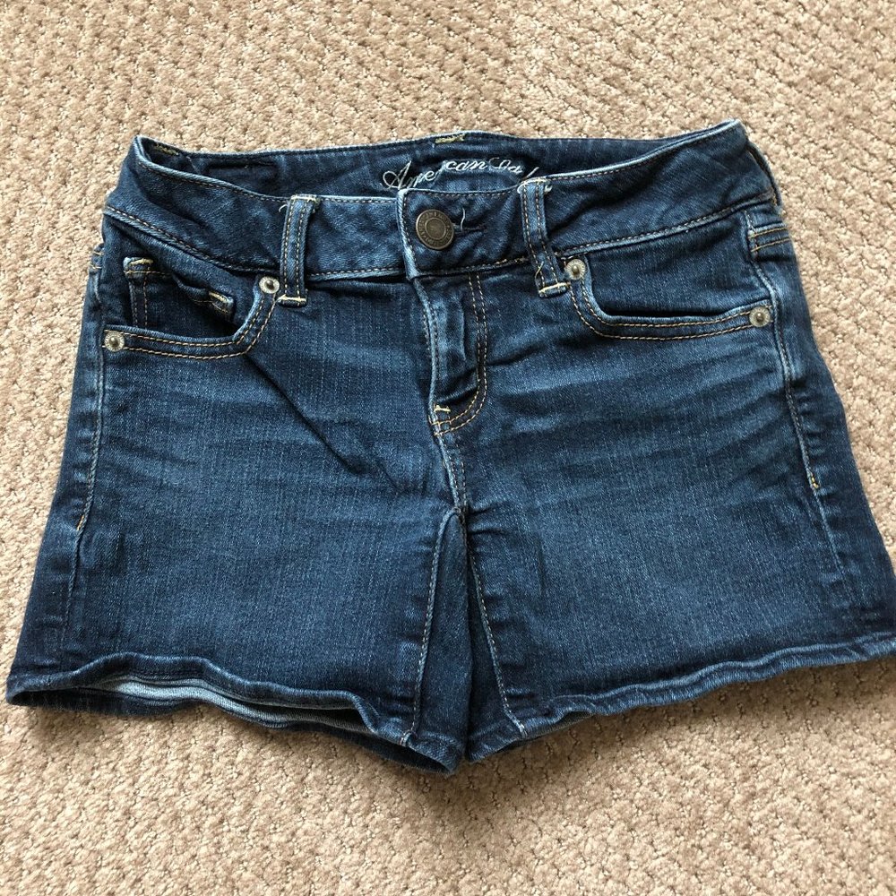 American Eagle Stretch Denim Shorts